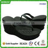 All Black EVA Outsole Eva Flip Flops For Girl