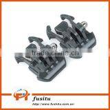 2PCS Helmet Mount Base Quick-Release Adapter Buckle for GoPro Hero 4/3+/3 thumbnail-5