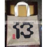 Customized Popular shopping jute bag importer