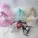 Organza Promotional Ribbon Bag Drawstring Organza Gift Bag thumbnail-3