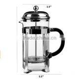 Hot Sell of 1L Stainless Steel and Glass Coffee French Press thumbnail-6