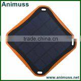 Waterproof Fireproof Led Light 5600mAh Dual USB Ports External Backup Battery Charger Solar Power Bank for Mobile Phone Tablet thumbnail-4