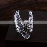 Hot New Design Fashion Jewelry Men's Ring Creature Ring Old Silver Ring for Boy thumbnail-1