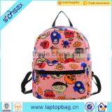 2016 New Design Fashion School Bag Canvas Stylish College Backpack thumbnail-6