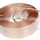 Transparent PVC Insulated Speaker Cable Audio Cable thumbnail-2