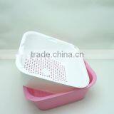 Vegetable Sieve/Fruit Basket/Plastic Basket/sifter/griddle/boult/screen/sieve/Dried Basin/sieve With Basin/Colander