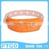 One Time Use Waterproof Pvc Wristband/pvc Wrist Band/ Pvc Bracelet Quality Choice thumbnail-3