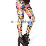 Wholesale 3d digital Print Patterned leggings Black Milk fashion women leggings