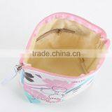 Hot Sale Korea Cartoon Travel Storage Bag Girl White Dot Zipper Makeup Bag thumbnail-2