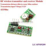 433Mhz RF Link Kit RF Transimitter and Reciever Module