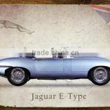 Wholesale Printing Custom Made Wall Plaques Vintage Metal Letters Wall Plaque Sports Car Metal Craft thumbnail-6