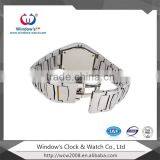 Fashion Custom Tungsten Steel Black Surface Roman Characters Mechanical Watch Men thumbnail-2