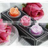 Hot Selling Wedding Candle Gift Giveaway Flower Shaped Tealight Candles thumbnail-1