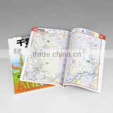 2014 Custom coloring advertising & business & company map brochure