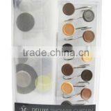 PEVA Shower Curtain With Resin Hooks