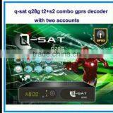 Dvb-s2 Dvb-t2 Q-sat Q28g hd Gprs Decoder q Sat Q28g hd Gprs Decoder Qsat Q28g for Africa d Stv