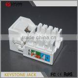 LY-KJ6-52 Support 86 Standard Face Plate Keystone Jack Cat5e Cat6 Connection Jack thumbnail-3
