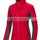 2016 Latest Design Women Cardigan Fleece Jacket Customized OEM Wholesale thumbnail-3