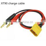 XT90 Charge Cable With 4mm Banana Plugs In RC Hobby