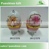 Handmade Ceramic Egg Shape Jewellery Box thumbnail-1