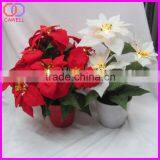Wholesale Artifiical Poinsettia Led Flower Light thumbnail-1