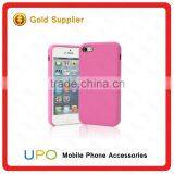 [UPO] Hot Sale Ultra Thin Leather Back Cover Case for IPhone SE, Slim PU Skin Case for IPhone 5 5s thumbnail-3