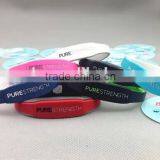 Fashion Pure Strength Rubber Bracelet Silicon thumbnail-5