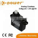 K-power Servo P0025 2.5g/0.8kg/0.07s