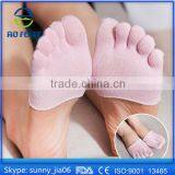 Fashion Women Cotton Sport Socks Backless Fiver Toes Yoga Socks