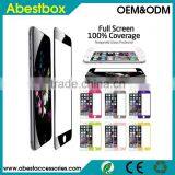 Colored Tempered Glass Screen Protector for IPhone 6, Front and Back Screen Protector OEM ODM, Various Colors, Paypal Accepted