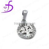 Factory Direct Sale 925 Silver Gemstone 2015 Tree Charm thumbnail-1