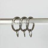 1 Inch Satin Nickel Steel Drapery Curtain Ring thumbnail-1