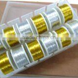 Fly Tying Tackle Round Tinsel in Box of 12 Spools