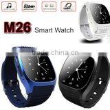 Smart Bluetooth Watch Smartwatch M26 With LED Display Barometer Alitmeter Music Player Pedometer for Android IOS Mobile Phone