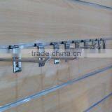 K06 Chrome Plating Metal Hooks With Nail ,metal Wall Hanging Slatwall Hooks