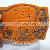 Hot Sale Jeans Leather Label thumbnail-4