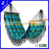 Comfortable Double Woven Hammock Cotton Tassels