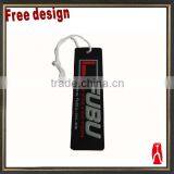 2014 Cheap 350g Coated Recycled Paper Embossing Tags With String thumbnail-1