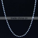 Stainless steel ball chains necklace