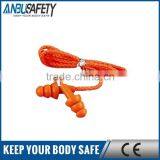 Slow Rebound Silicone Earplugs With String thumbnail-1