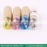 6pcs 3.5inch Pencil Sharpener Natural Wooden Coloured Pencils thumbnail-3