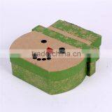 Round Empty Decorative Christmas Gift Box thumbnail-3