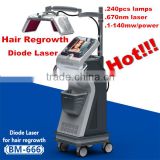 Safe and easy fast hair regrowth machine hair growth laser