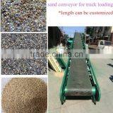 Sand , Gravel Mobile Belt Conveyor for Truck Loading Unloading