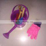 Garden Tool Set With Metal Pail Bucket thumbnail-2