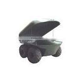 300kgs Capacity ATV Tow Behind Trailer 2 Wheel Rear Trailer for Amphibious Vehicle Accessary thumbnail-3