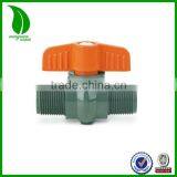 Pvc Double Male Thread Ball Valve