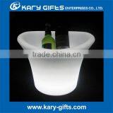 Illuminated Plastic Ice Bucket Led Plastic Wine Cooler thumbnail-2
