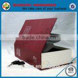 Dictionary Secret Book Hidden Safe With Key Lock Book Safe In Red thumbnail-1