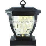 4pk Diecast Aluminum Solar Path Light Outdoor LED Landscape Lawn Garden Lamp -140 mm thumbnail-2